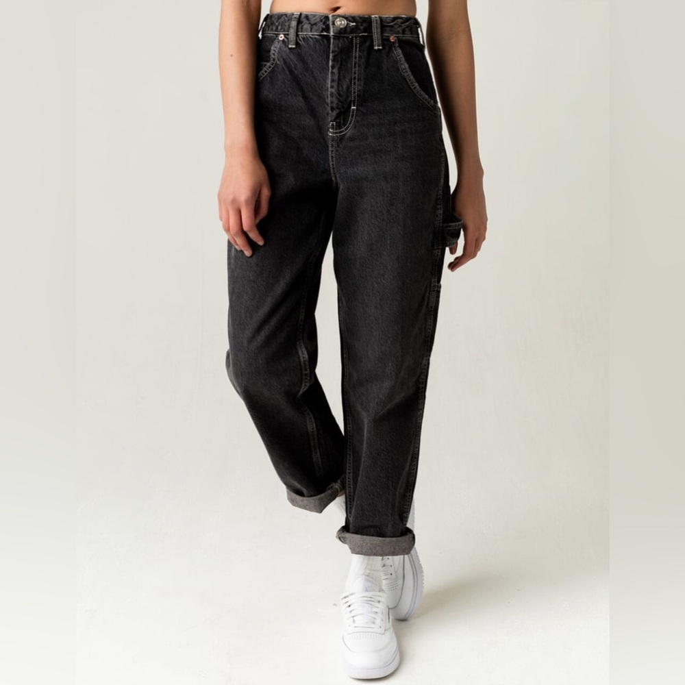 BDG Urban Outfitters Black High Rise Carpenter Jeans Womens size 29x32